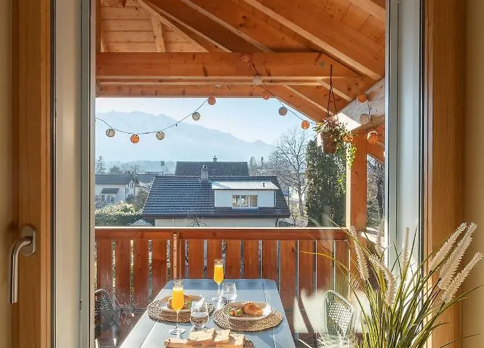 דירה Swiss Alps View - Contactless Self Check-in